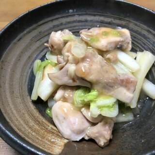 白菜と豚肉のトロトロあん